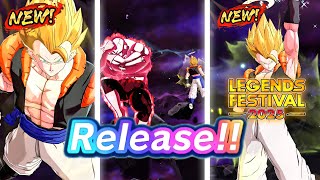 New Super Gogeta Vs Full Power Jiren Summon Animation.
