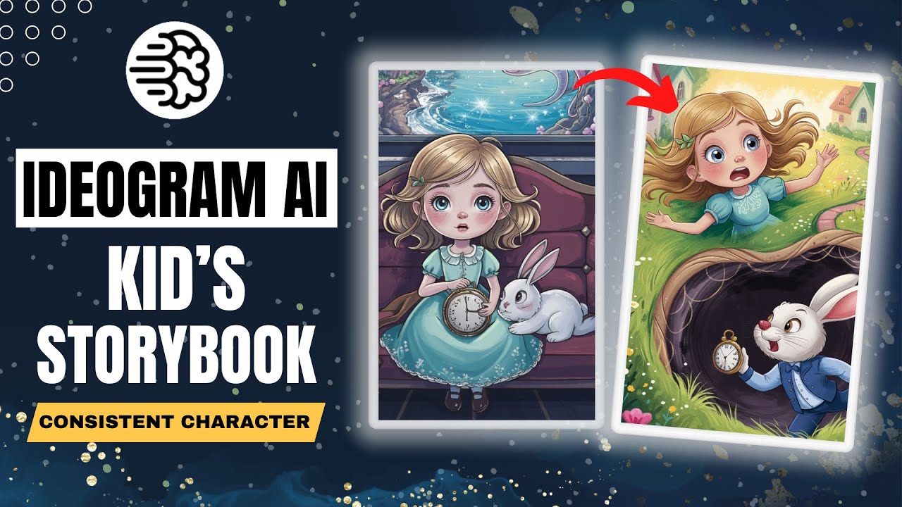 How to Use Ideogram AI Consistent Characters for Kids Storybooks - YouTube