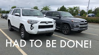 TRADED MY 2019 4RUNNER LIMITED FOR 2020 4RUNNER TRD OFFROAD! CORRECTED A MISTAKE