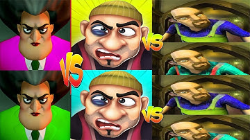 Scary Teacher 3D vs Scary Robber Home Clash - NEW UPDATE - New Level Android & iOS Games