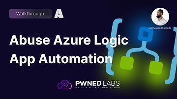 Abuse Azure Logic App Automation | Walkthrough | Pwned Labs