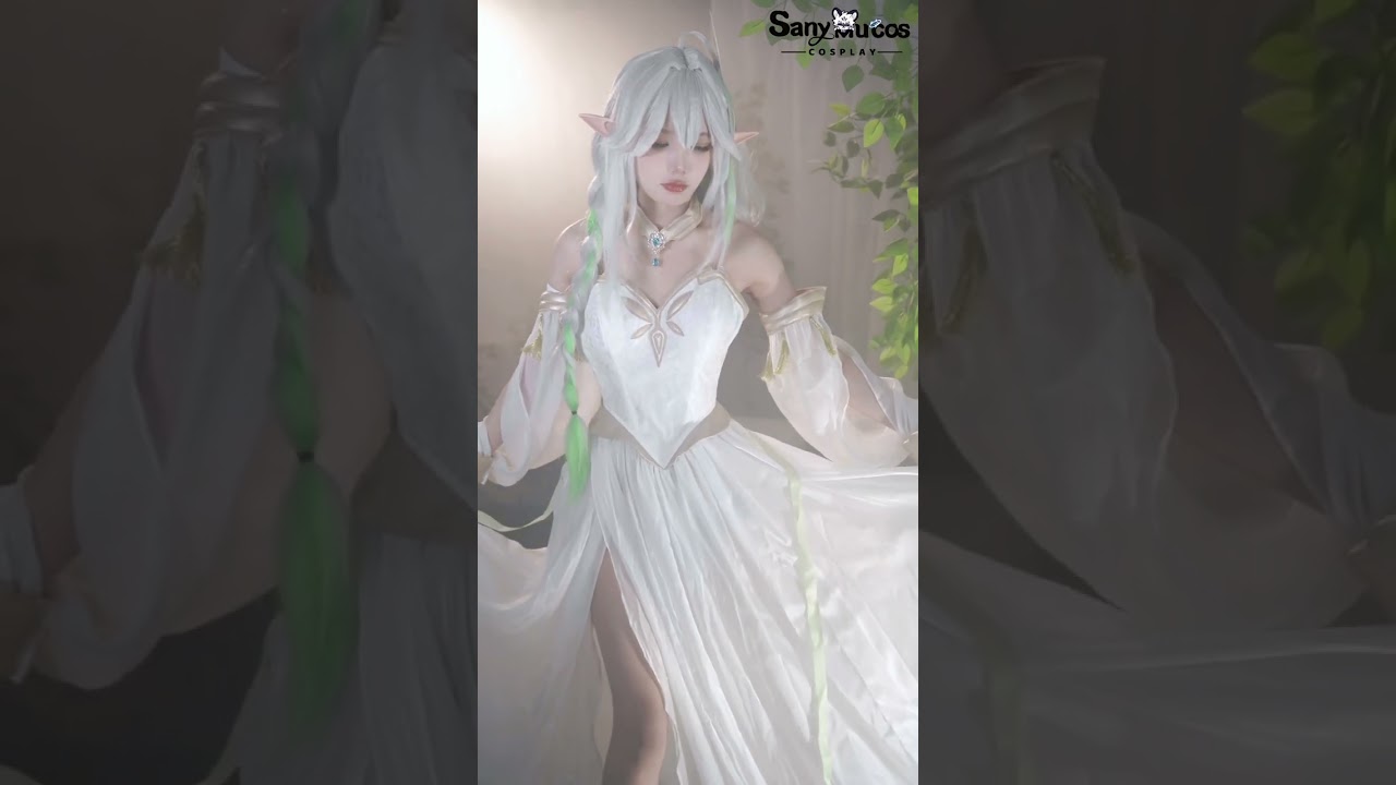 【SanyMuCos】Genshin Impact The Greater Lord Rukkhadevata Nahida Cosplay Costume Show