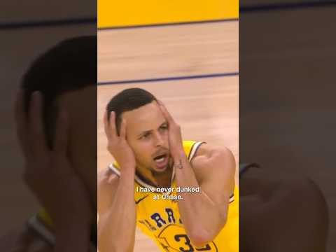 Of course Stephen Curry remembers each dunk he's thrown down π | #shorts