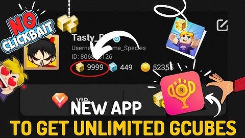 NEW LATEST APP TO GET UNLIMITED GCUBES 2022! ✅ | 🔴 *NO CLICKBAIT*