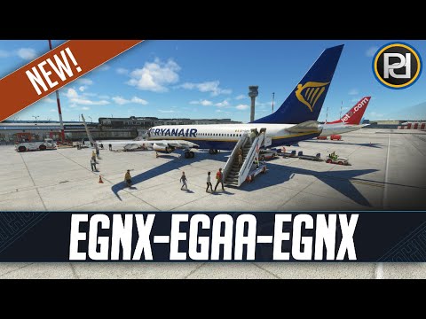 MSFS LIVE | Real World Ryanair OPS | PMDG 737-800 | Pyreegue East Midlands (EGNX) | 3x *GIVEAWAY*