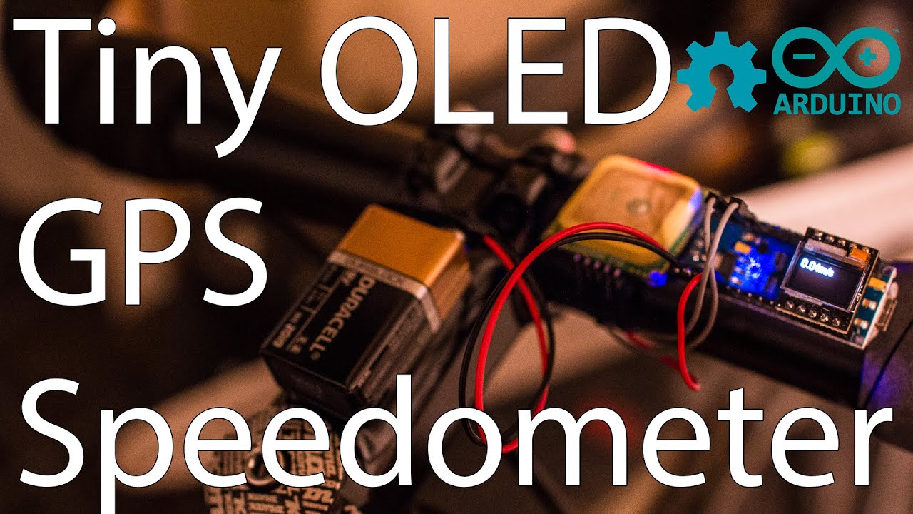 Tiny OLED GPS Bike Speedometer - Sean Makes - YouTube