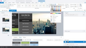 Articulate Storyline 360: Create Tabs with Triggered State Changes