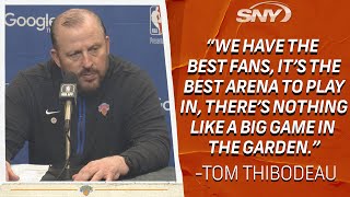 Tom Thibodeau breaks down Knicks' huge Game 4 win over the Cavs, Knicks one win from advancing | SNY