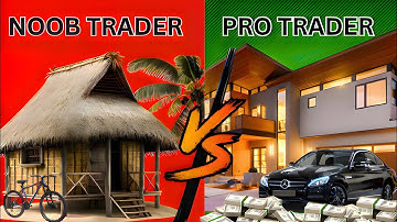 Beginner Trader🙍Vs Pro Trader🧘 Mindset || Trading Psychology🧠 || Specially  For Beginners ✅