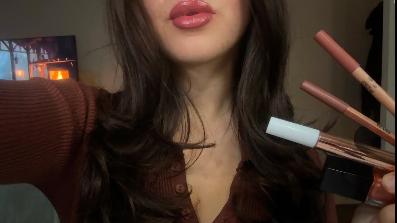 ASMR - my lip combos 💋💄(mouth sounds)