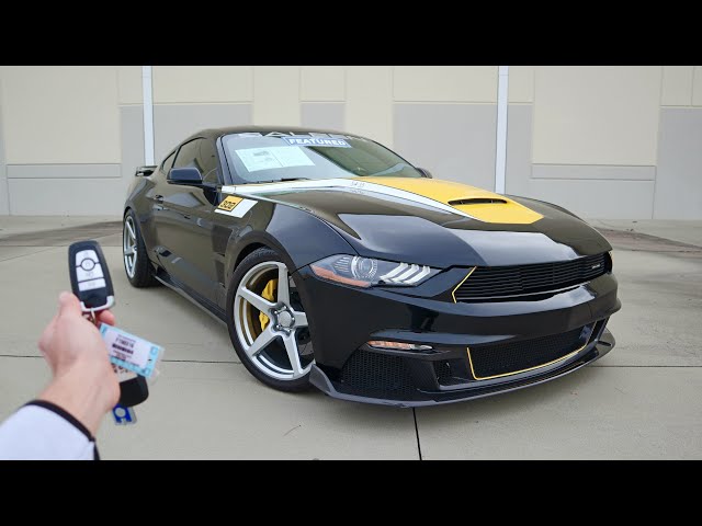 ◇BITTER CELLS◇ Mary Pearl Mustang Black 2019 Ford Mustang Saleen 302 Black Label 35th Anniversary