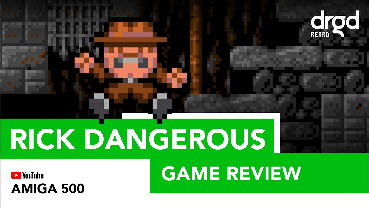 Rick Dangerous, Amiga review with @drgd_retro