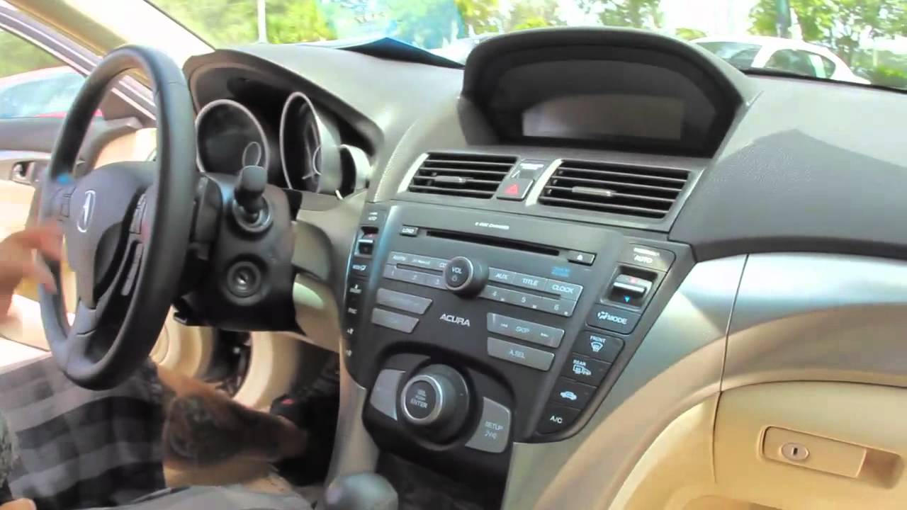 autoline s 2009 acura tl 3 5 walk around review test drive youtube