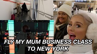 SURPRISING MY MUM WITH BUSINESS CLASS TO NEW YORK!