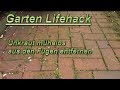 Gartentipp: Unkraut & Moos leicht aus Fugen entfernen ohne Bücken – Pflasterfugen reinigen Lifehack
