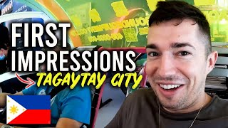 First Impressions of Tagaytay city Philippines 🇵🇭