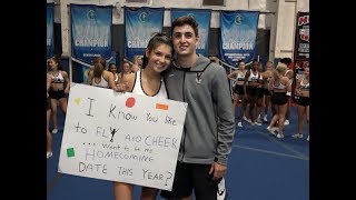She said YES!! Kenley Pope of Sr Elite says YES to Homecoming!