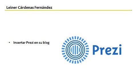 insertar prezi en su blog