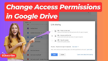 How to Change Access Permissions in Google Drive | Remove Access Permissions From Google Drive