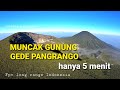 TERBANG KE PUNCAK GUNUNG GEDE PANGRANGO || FPV Long Range Indonesia