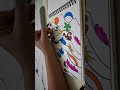 A Colorful Tale #ytshorts #viralvideo #drawing #diy #youtubeshorts #youtube
