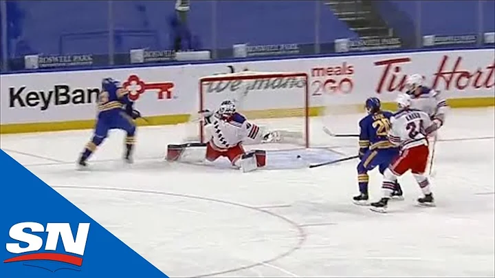 Tobias Rieder Waits Out Alexandar Georgiev Before Burying Puck On The Breakaway