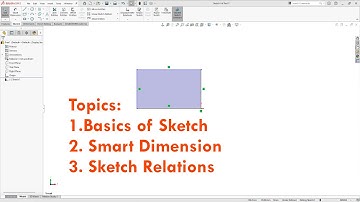 Solidworks Sketch Basics | Solidworks Basics Tutorial | Solidworks Tutorials for beginners 2022 | #2