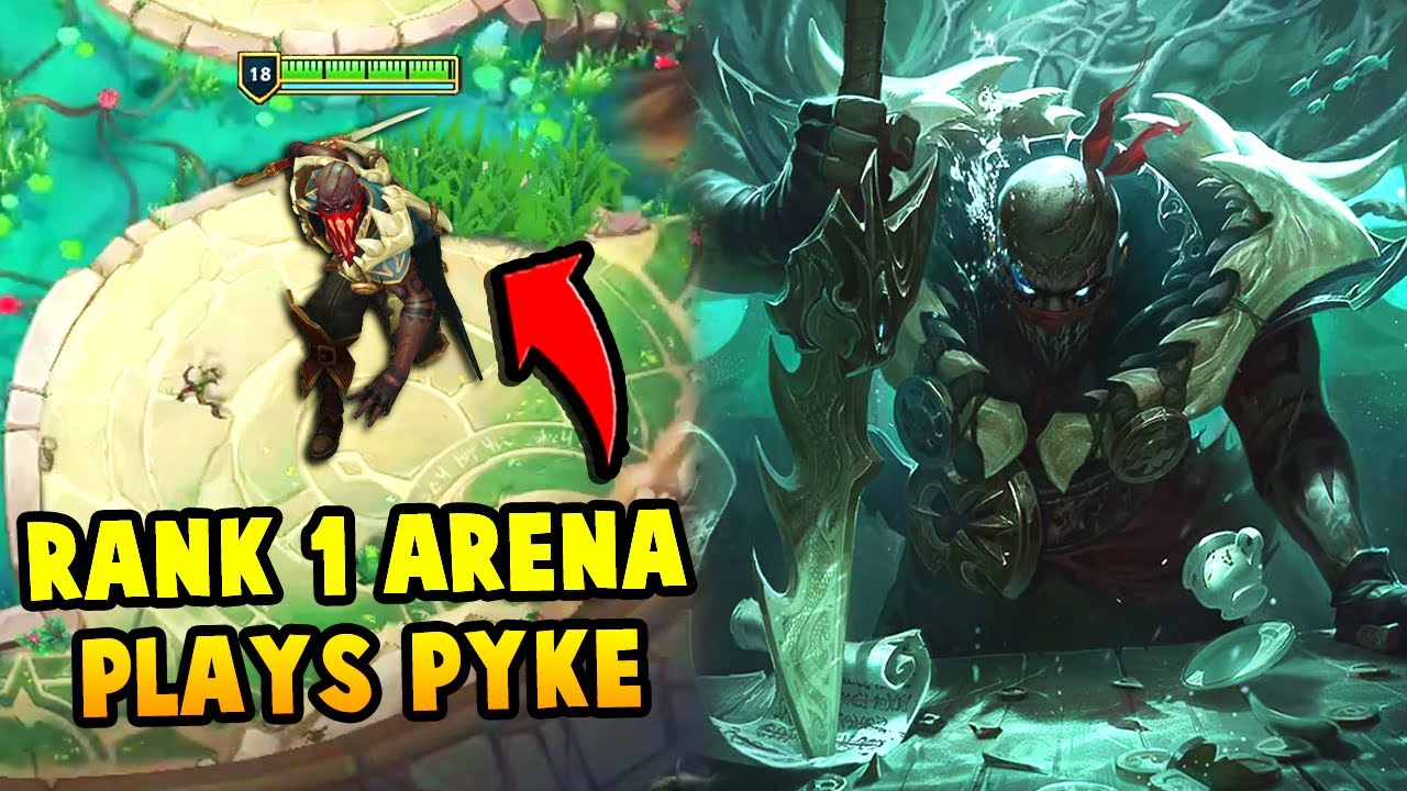 What Happens when the Rank 1 Arena Player plays PYKE - YouTube