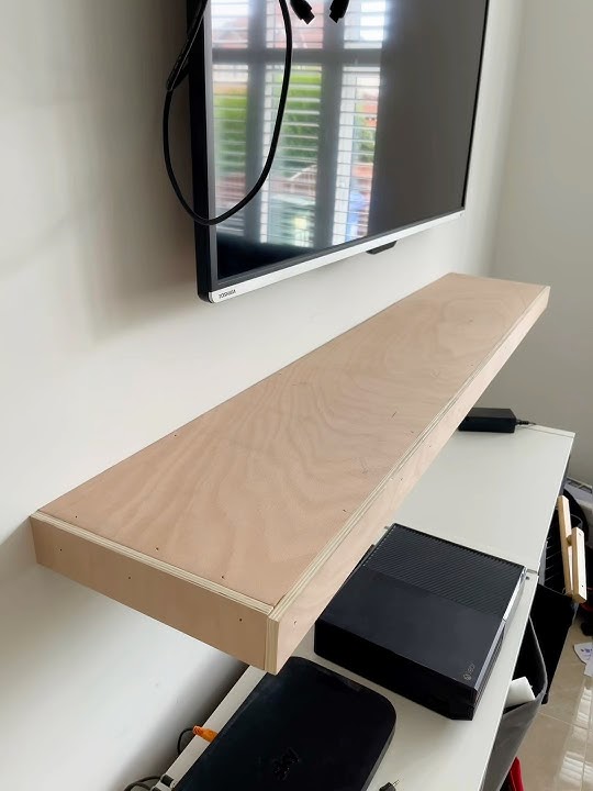 Floating shelves built and fitted! #floating #shelves #built #fitted  #carpenter #carpentry