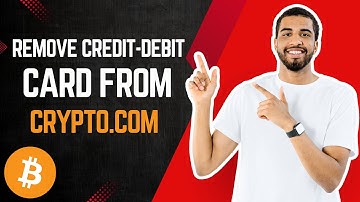 How To Remove Credit/Debit Card from Crypto.com | Step-by-Step Guide 2025