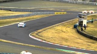 2012/3/18 岡山国際サーキットSUPERGT合同公式テスト ヘアピン立ち上り