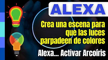 ¿Cómo decirle a Alexa que ponga luces de colores?