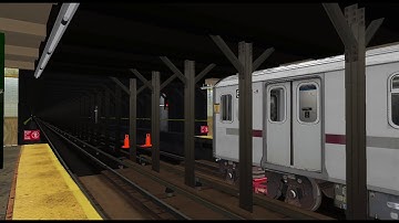 OpenBVE: R142 (4) @Borough Hall