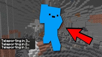 Minecraft, But I Randomly Teleport Every 30 Seconds