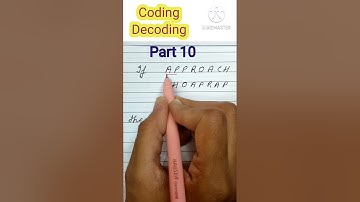 Coding Decoding | Best Reasoning short tricks | maths short tricks #shorts #maths @learning campus