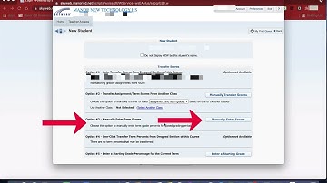 Entering Grades into Skyward for New Scholars