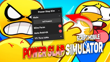 Power Slap Simulator script mobile – (Wins farm, AutoRebirth)