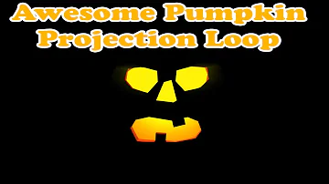 🎃 Awesome Pumpkin Projection Loop 1 Hour