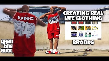 Creating Real Life Clothing Brands In GTA 5 RP (FiveM) | GTA 5 Customize Clothes | OpenIV
