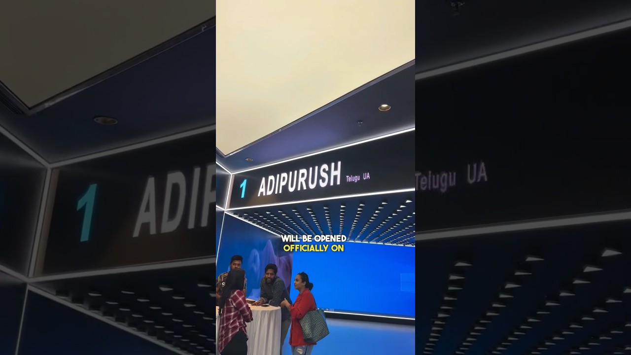 Allu Arjun AAA Cinemas 🔥 Best Movie Theatre in Hyd #aaacinemas #adipurush