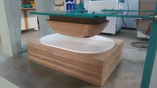 Hydraulic Press Make Solid Surface Washing Basin