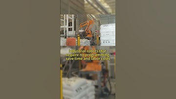 Industrial robots that require no programming save time and labor costs#robot #automation