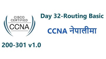 Day 32 | Routing Basic | Complete CCNA 200 301 in Nepali