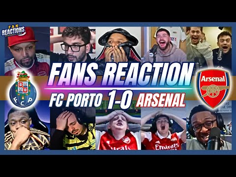 ARSENAL FURIOUS FANS REACTION TO FC PORTO 1-0 ARSENAL | CHAMPIONS LEAGUE