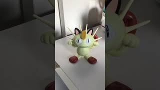 Vintage Japanese Pokémon Talking Meowth Toy (1998)