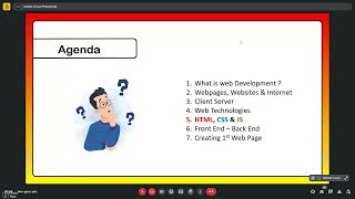 The 5 Star || Web Dev Bootcamp || Class 1
