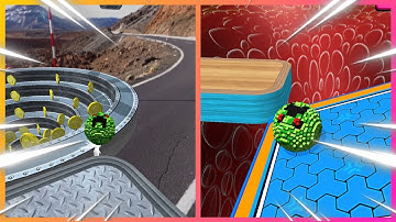 Going Balls - 225, 226, 227, 228 Levels SpeedRun GamePlay