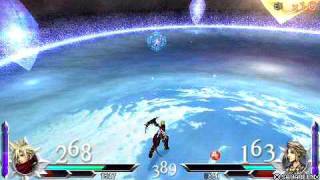 Dissdia 012 Dark Cloud Gameplay