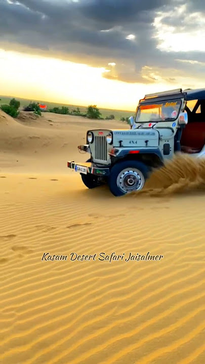 Jaisalmer Desert Safari | Sam Sand Dunes Jeep Safari