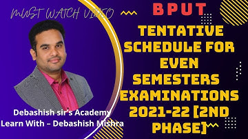 Even semester exam Update.